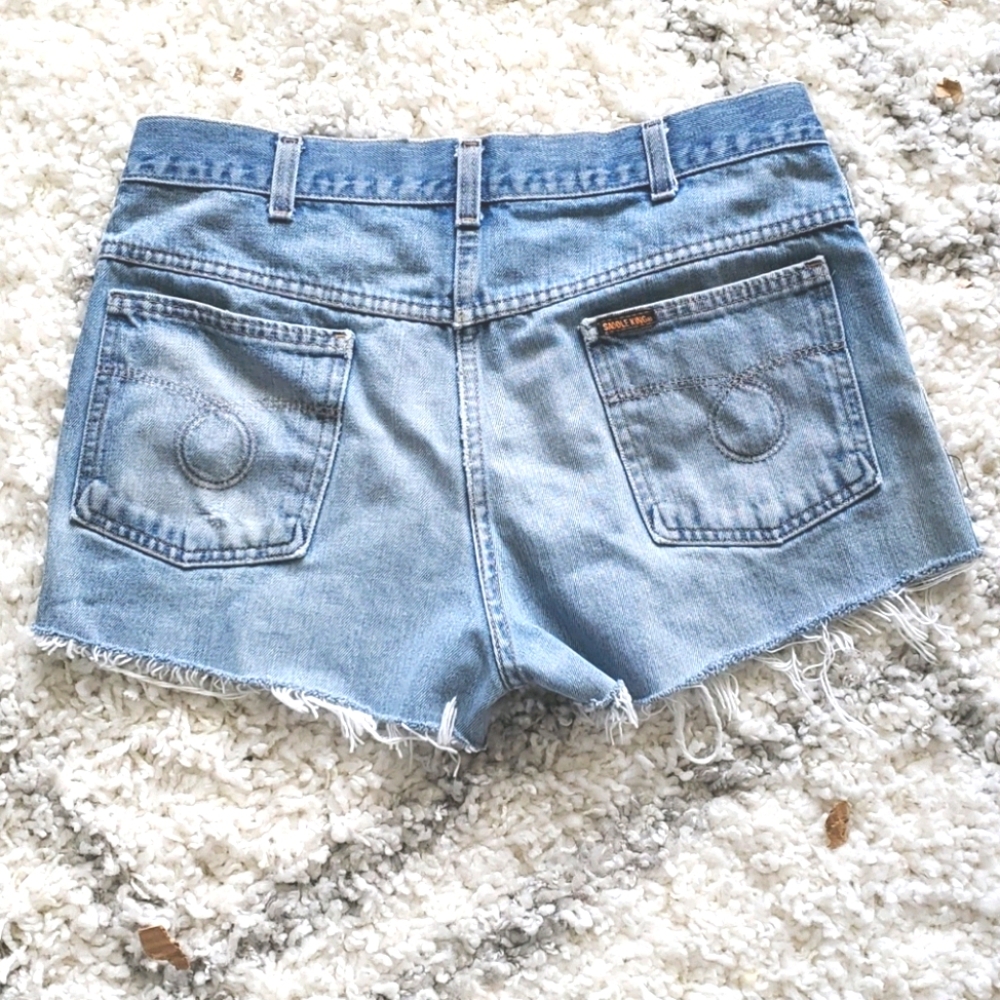Vintage Saddle King denim shorts